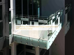 Thang kính 304 Stainless Steel Fittings Cáp gắn tường