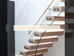 Bu-lông Giá Đỡ Tấm Chân Đế Bằng Thép Không Gỉ, Phụ Kiện Phần Cứng Dành Cho Cầu Thang Ngoài Trời và Ban Công