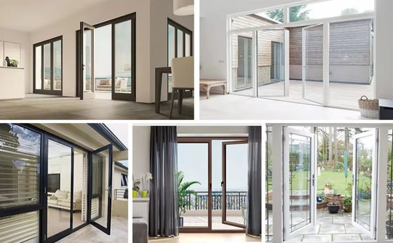 Cửa lắc nhôm phủ bột thân thiện với môi trường để sử dụng lâu dài