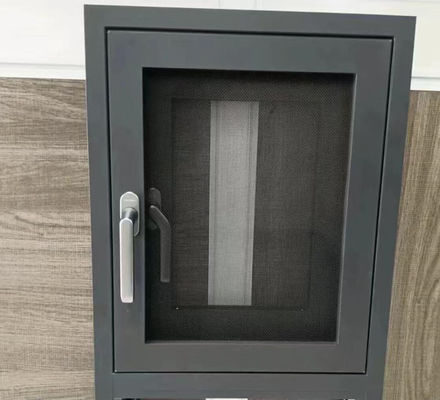 Aluminium Swing Sash Window Fluorocarbon phun bằng kính mạ