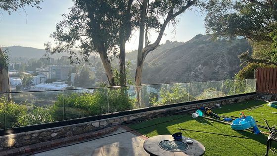 Màn hình không có khung U Channel Glass Railing Powder Coating For Residential