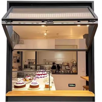 Màn kính gấp nhôm với cách điện âm thanh kính kính kép và kính cứng