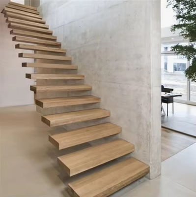 chất lượng  SZG Modern Design Floating Staircase Customized Floating Wooden Staircase nhà máy sản xuất