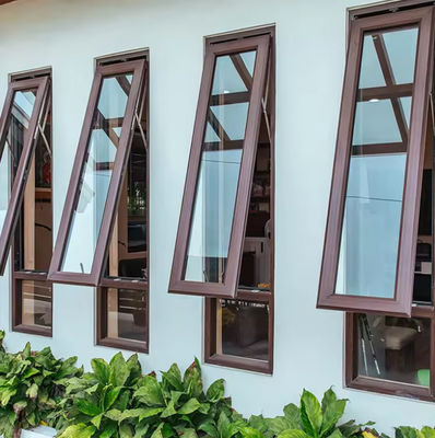 High Security Aluminum Frame Tilt And Turn Window với một cửa sổ