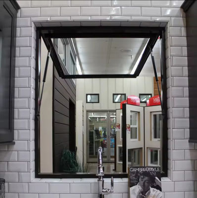 High Security Aluminum Frame Tilt And Turn Window với một cửa sổ