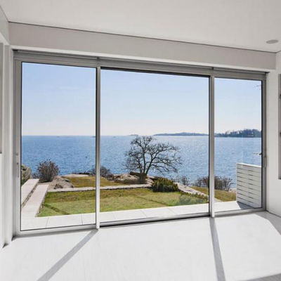 Đường trượt nhôm có hồ sơ mỏng nhẹ thay thế bằng kính tinh khiết