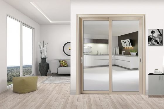 Black Typhoon Resistance Aluminum Sliding Door Hình khung nhôm 1.5 Hình khung nhôm