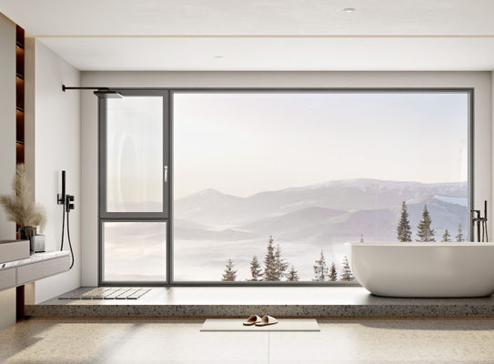 Màn kính nhôm lắc ra ngoài Dễ lau và chống nhiệt