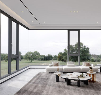 Dễ bảo trì Aluminium Swing Window Kháng ăn mòn Swing Glass Window