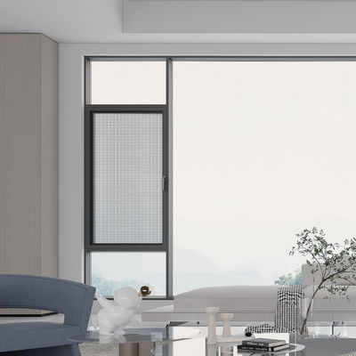 Bảo mật Laminated Glass Aluminium Casement Windows Kháng bảo trì