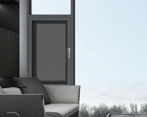 Tiết kiệm năng lượng Aluminium Swing Window kính đậm nhiệt cửa sổ khung bên ngoài