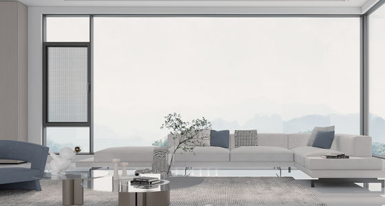 Tiết kiệm năng lượng Aluminium Swing Window kính đậm nhiệt cửa sổ khung bên ngoài