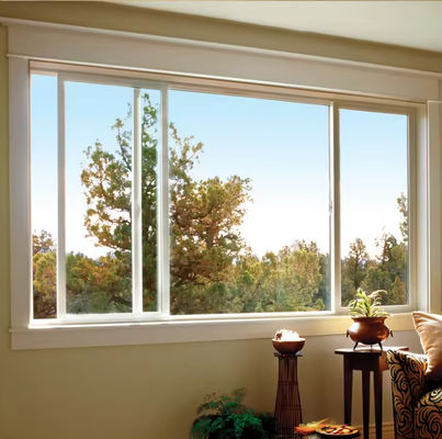 Customized Aluminium cửa sổ trượt tiết kiệm năng lượng Aluminium cửa sổ trượt kính