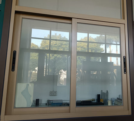 Customized Aluminium cửa sổ trượt tiết kiệm năng lượng Aluminium cửa sổ trượt kính