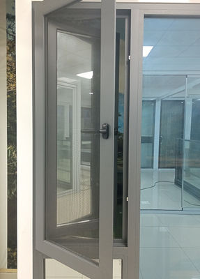 Cửa sổ nhôm lơ lửng hiện đại kéo dài cửa sổ khung bên trong