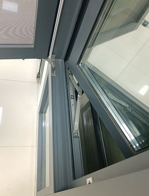 Cửa sổ lơ lửng nhôm nhà ở Dễ dàng làm sạch Cửa sổ mở vào bên trong