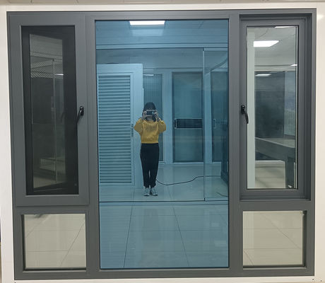 Cửa sổ lơ lửng nhôm nhà ở Dễ dàng làm sạch Cửa sổ mở vào bên trong