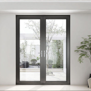 Thermal Break Aluminium Glass Swing Door Open Casement Kháng ăn mòn