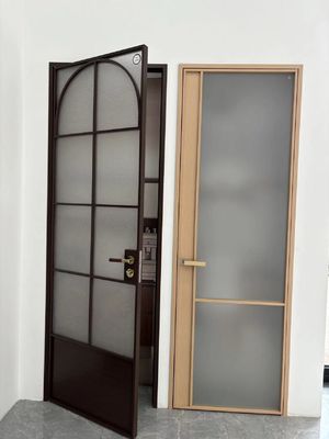 Tường chia nội thất nhôm cửa lắc tùy chỉnh French Casement