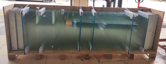 Hình Aluminium Gấp kính Patio Cửa an ninh cao chống bão