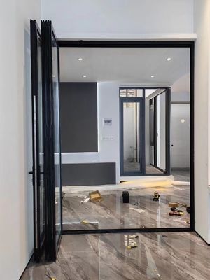 Phân hỏng nhiệt khung nhôm cửa trượt chống bụi với kính nóng