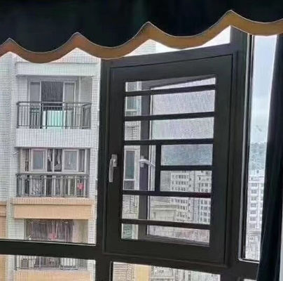 Kiểm soát không thấm nước Aluminium Swing Window Laminated Glass Window Swing Open