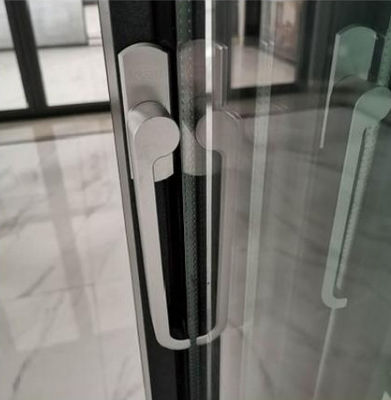 Chống ăn mòn nhôm cửa gấp Thermal Break Slimline nhôm cửa gấp đôi