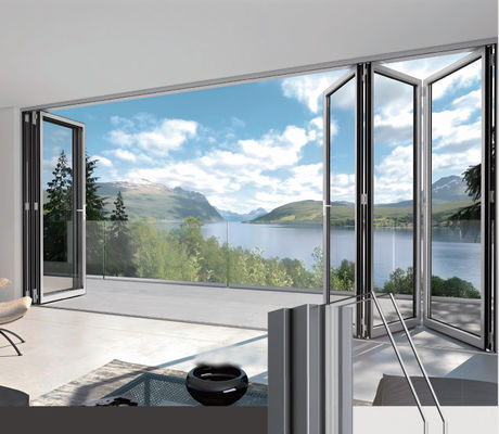 Khóa cửa gấp kính nhôm cửa gấp ban công