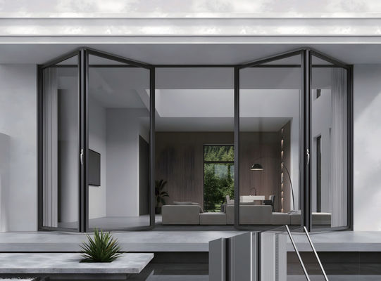 Khóa cửa gấp kính nhôm cửa gấp ban công