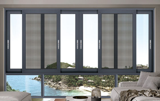 Thay thế cửa sổ trượt nhôm có thể tùy chỉnh bằng lớp nhựa