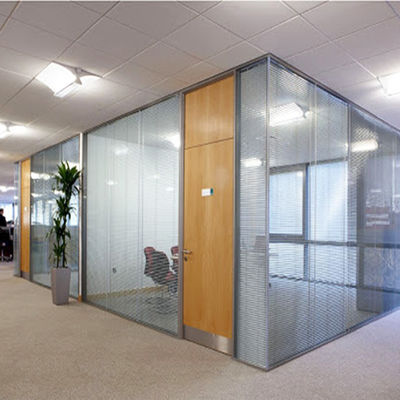 Văn phòng Glass Office Partitions tiết kiệm không gian Glass Frosted Partition