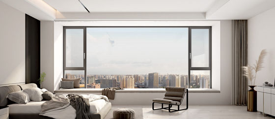 Dầu nhôm linh hoạt nghiêng và quay cửa sổ an toàn Aluminium thay thế cửa sổ