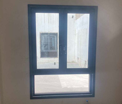 Phòng chống thấm nhôm nghiêng và quay cửa sổ Customized Aluminum Storm Windows