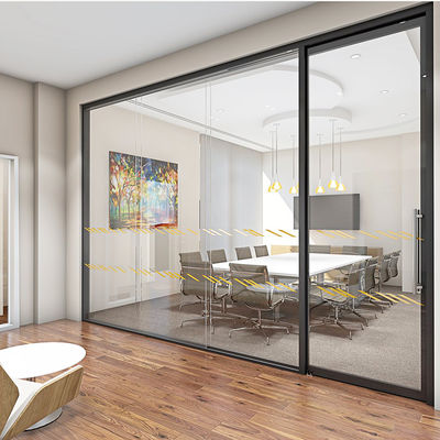 Bảo vệ quyền riêng tư Phân ngăn thủy tinh thương mại có thể tùy chỉnh với thiết kế hiện đại