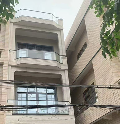 Compact Aluminum U Channel Glass Railing Waterproof Aluminum Glass Balustrade (Đường chắn thủy tinh nhôm)