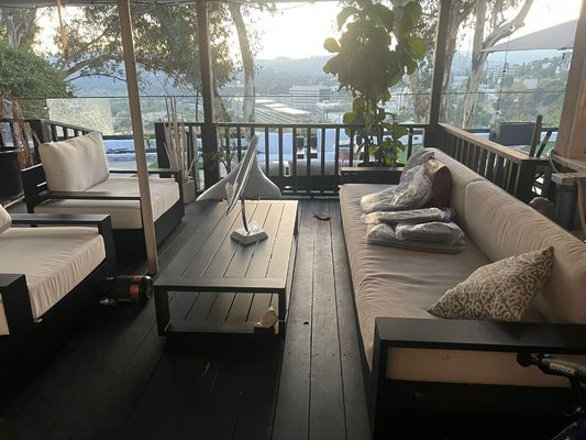 Màn hình không có khung U Channel Glass Railing Powder Coating For Residential