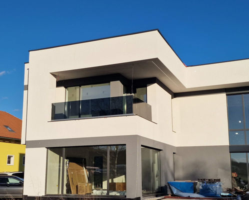 Tùy chỉnh Mượt mà không có khung kính Balustrade chống bụi và dễ dàng làm sạch