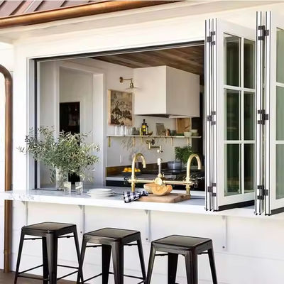 Cửa sổ thủy tinh thép / nhôm cứng với cài đặt dễ dàng và xử lý bề mặt tùy chỉnh