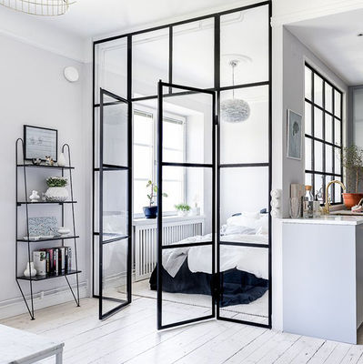 Hỗn hợp kim nhôm chống nước và cách nhiệt âm thanh Cửa và cửa sổ với độ dày hồ sơ 1,4mm-3.0mm