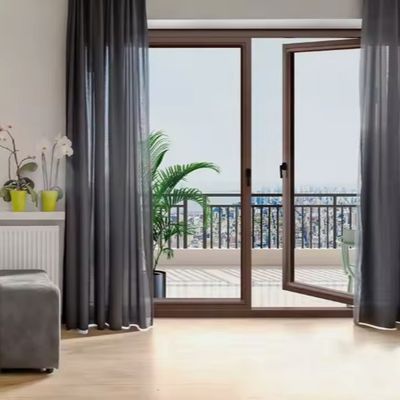 Bảo hiểm nhôm cửa lắc bột lớp phủ cho cửa văn phòng nội thất thủy tinh