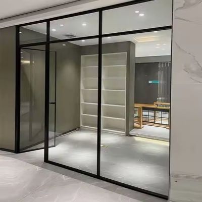 Bảo hiểm nhôm cửa lắc bột lớp phủ cho cửa văn phòng nội thất thủy tinh