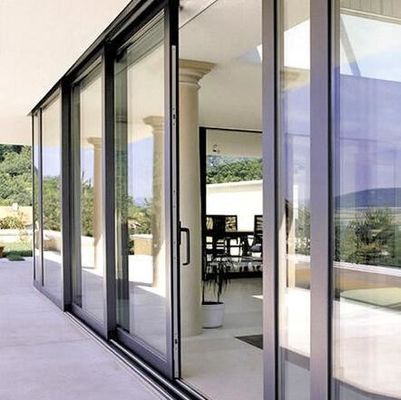 Cửa trượt kính kép có thể tùy chỉnh để tăng cường các biện pháp an ninh