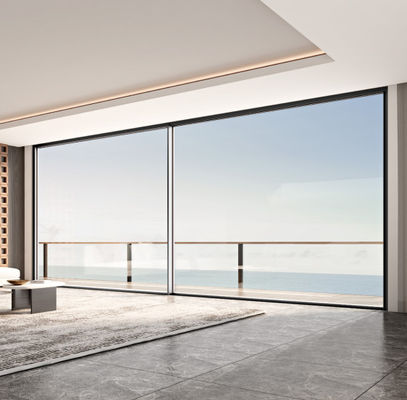 Phương pháp mở trượt cửa trượt nhôm tùy chỉnh và độ dày khung 1,2mm-2,2mm cho nhu cầu tùy chỉnh