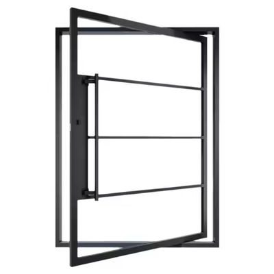 Thiết kế nhà ở hiện đại cửa trục trước nhôm với phần cứng thép không gỉ 304 và hồ sơ nhôm