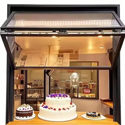 Màn kính gấp nhôm với cách điện âm thanh kính kính kép và kính cứng