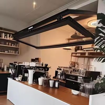 Màn kính gấp nhôm với cách điện âm thanh kính kính kép và kính cứng