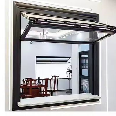 Cửa sổ gấp nhôm phong cách hiện đại với kính nhiệt cách nhiệt và độ dày kính tùy chỉnh
