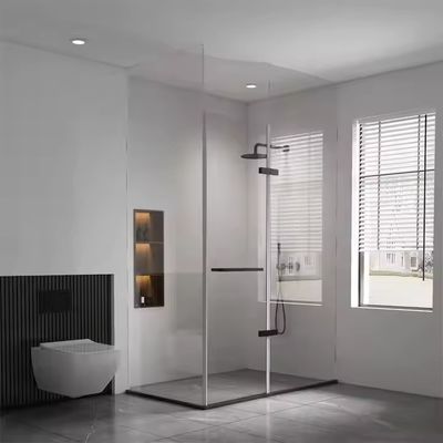 Kiểm tra nước dễ dàng sạch kính phòng tắm tấm màn hình cửa với khung mỏng