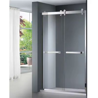 Kiểm tra nước dễ dàng sạch kính phòng tắm tấm màn hình cửa với khung mỏng