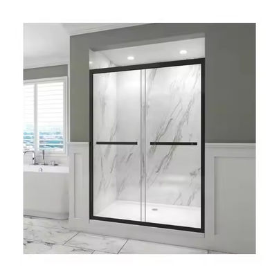 Phòng tắm thủy tinh thấm tắm cửa tắm ngăn cách với phong cách khung mỏng
